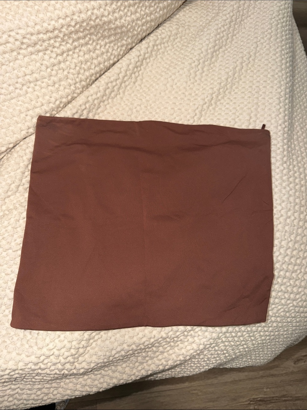 Aritzia Contour Tube Top - Rust Brown
